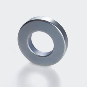 Blue Zinc Plated Neodymium Ring Magnet