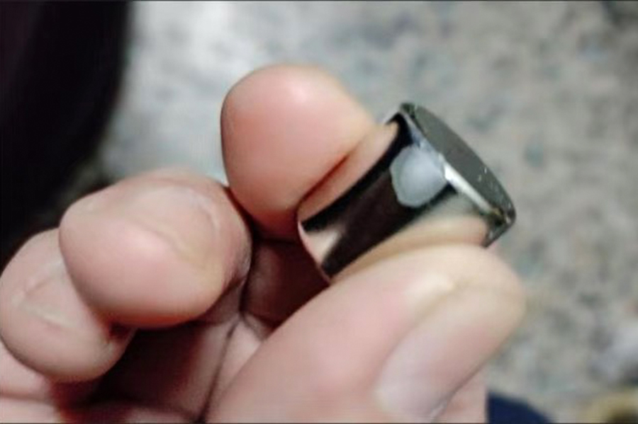 Cylindrical Neodymium Magnet Cracked