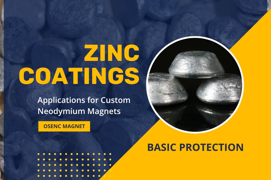 Zinc Platings Custom Neodymium Magnets